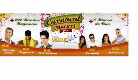 Programação oficial do Carnaval de Mucuri