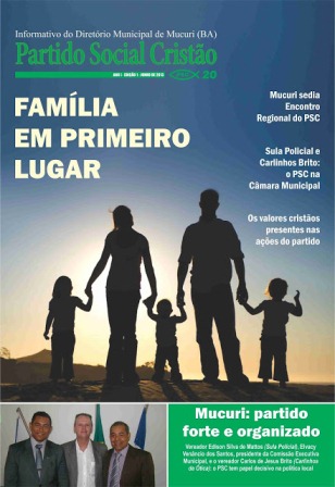 EM DIA DE FESTA, PSC DE MUCURI LANÇA NOVO INFORMATIVO