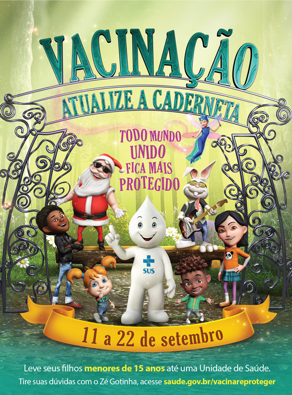 Campanha de atualização de carteira de vacinação de crianças e adolescentes tem “dia D” neste sábado em Mucuri
