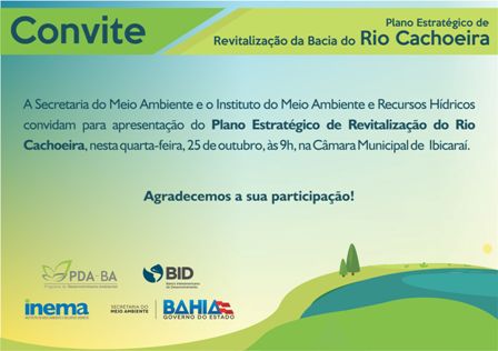 Nesta quarta, Sema apresenta Plano de Revitalização da Bacia do Rio Cachoeira