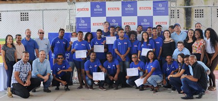 Suzano Papel e Celulose realiza formatura de cursos técnicos na comunidade de Juerana, em Caravelas