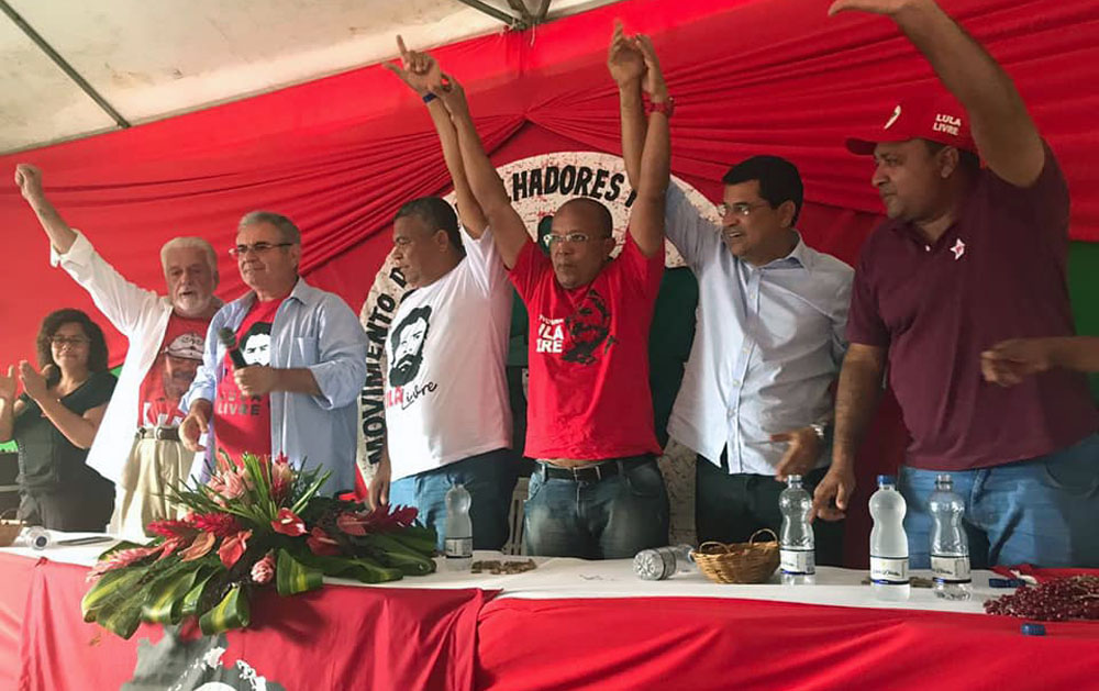 Durante agenda com Valmir em assentamento, Wagner e Coronel defendem reforma agrária