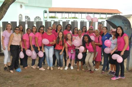 CAMINHADA ROSA EM ITABATÃ FOI UM SUCESSO