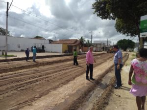 ITABATÃ: COMEÇA O CALÇAMENTO DA AV. COSTA RICA, BAIRRO CIDADE NOVA