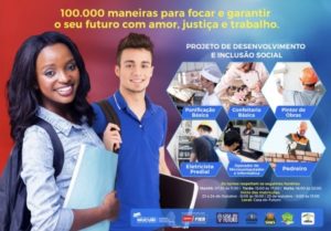 100.000 maneiras para focar e garantir seu Futuro, com Amor Justiça e Trabalho!