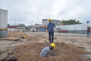 Retomada obra do Mercado Municipal de Mucuri