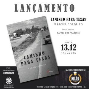 LANÇAMENTO DO LIVRO “CAMINHO PARA TEXAS”