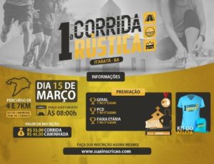 1ª CORRIDA RúSTICA DE ITABATã – BAHIA