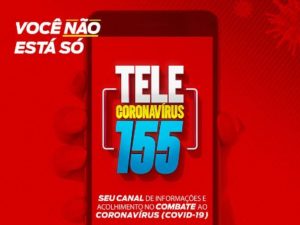 Tele Coronavírus 155 começa a funcionar para atender a população gratuitamente na Bahia