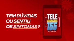 Tele Coronavírus chega à marca dos 100 mil atendimentos através do 155