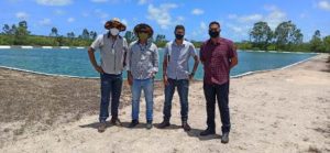 Estação de Tratamento de Esgoto de Mucuri recebe visita do secretário de obras do município