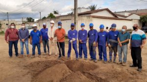 Prefeitura de Mucuri e EMBASA lançam obras de esgotamento sanitário do bairro Cidade Nova em Itabatã