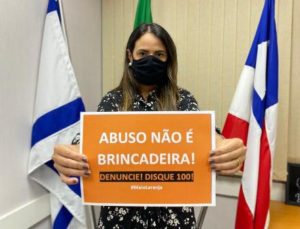 Maio Laranja: Talita destaca importância do Dia Nacional de Combate ao Abuso e à Exploração Sexual de Crianças e Adolescentes