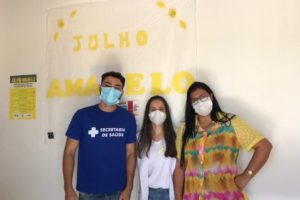 Comunidade Beija-Flor recebe mutirão do CTA na campanha “Julho Amarelo” em Mucuri