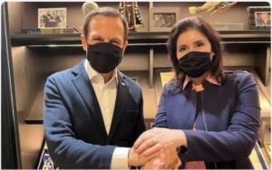 Tebet consola Dória e pede sugestões para plano de governo