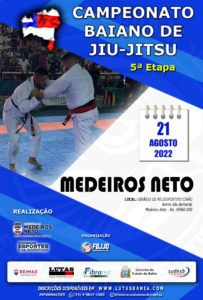 Medeiros Neto promove etapa do Campeonato Baiano de Jiu-Jítsu pela primeira vez na cidade