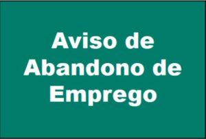 ABANDONO DE EMPREGO