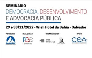 Evento debate a importância da advocacia pública para a democracia e o desenvolvimento