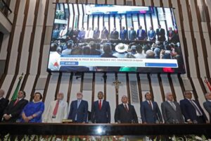 Em discurso de posse, Jerônimo afirma que combate à fome, pobreza e desemprego serão prioridades