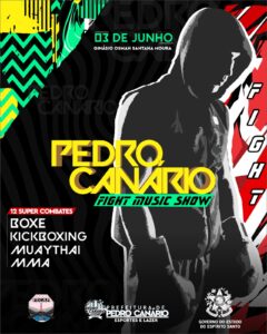 2º PC Fight Music Show:  evento ocorre neste sábado em Pedro Canário com 12 lutas de Boxe, Muay Thai, Kickboxing e MMA