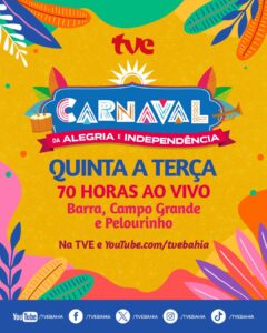 TVE realiza a maior cobertura do Carnaval para todo o País
